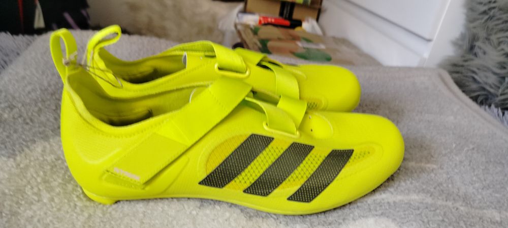 Nowe  żółte buty kolarskie Adidas The Indoor Cycling