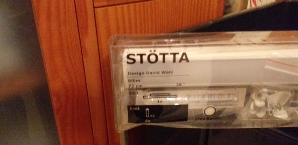 Iluminação  led ikea  para interior de armários