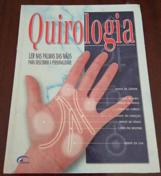 Livro "A Quiromancia"