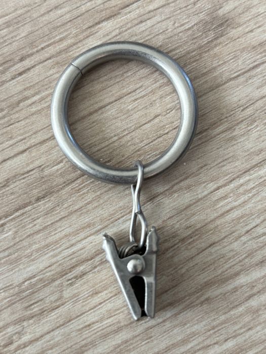 Kółko i żabka do karnisza 80szt.