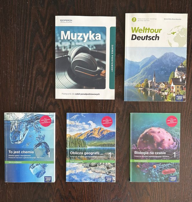 Podręczniki do Liceum i Technikum - klasa 1