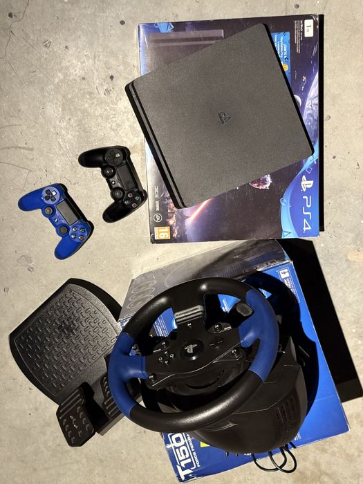 Playstation 4 1tb + thurstmaster t150