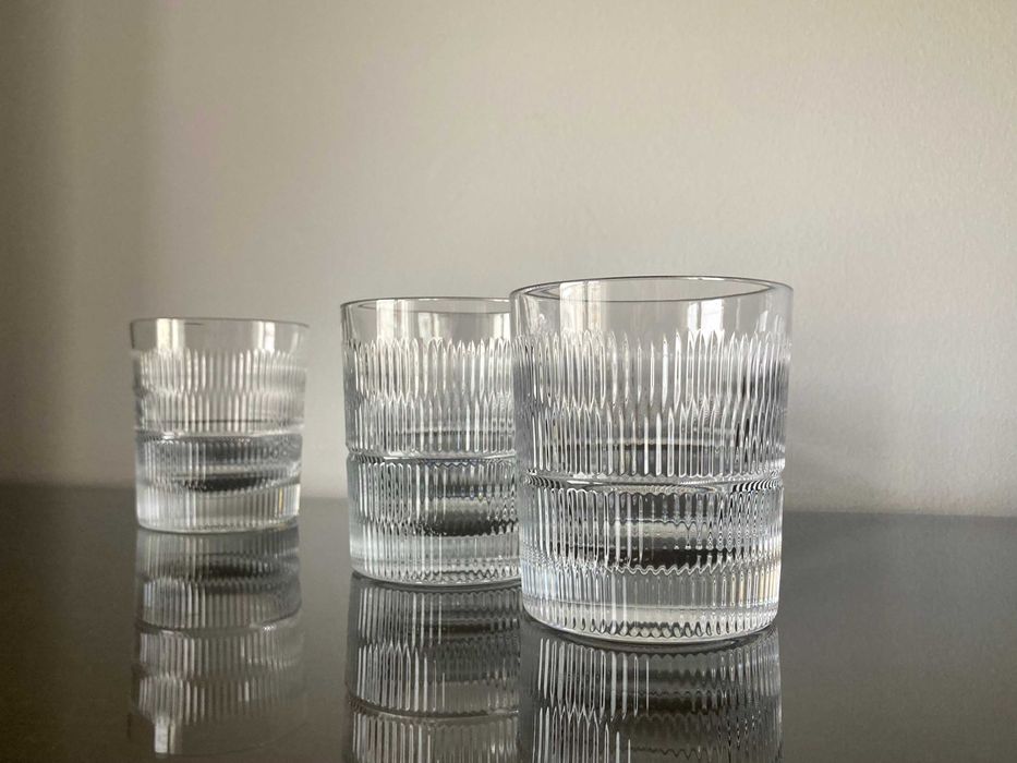 Copos de cristal marca Atlantis novos