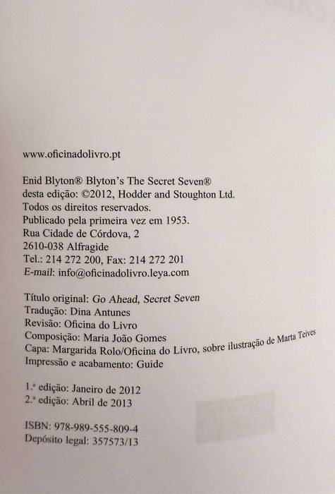 Os Sete e os Cães Roubados, de Enid Blyton