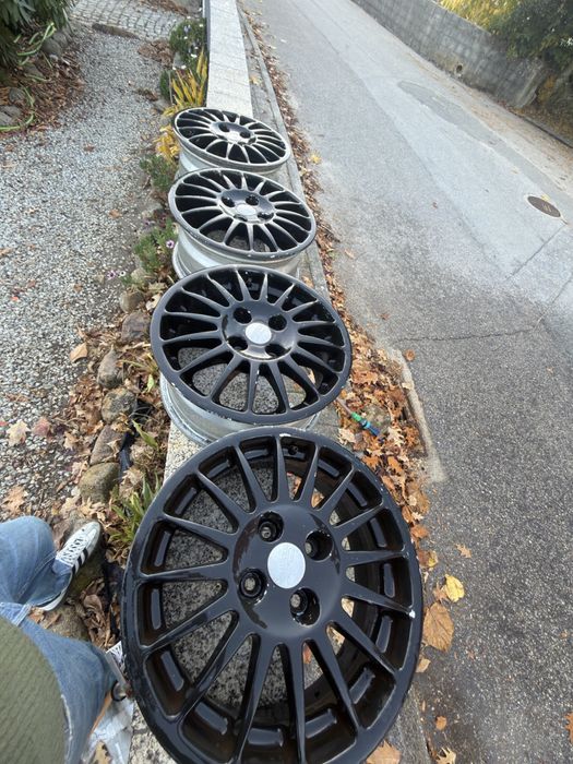 4 Jantes OZ Racing 15” Pretas