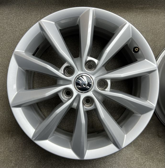 Диски R16 5 112 et46 J6.5 Оригінал Skoda Octavia a7 a5 шкода