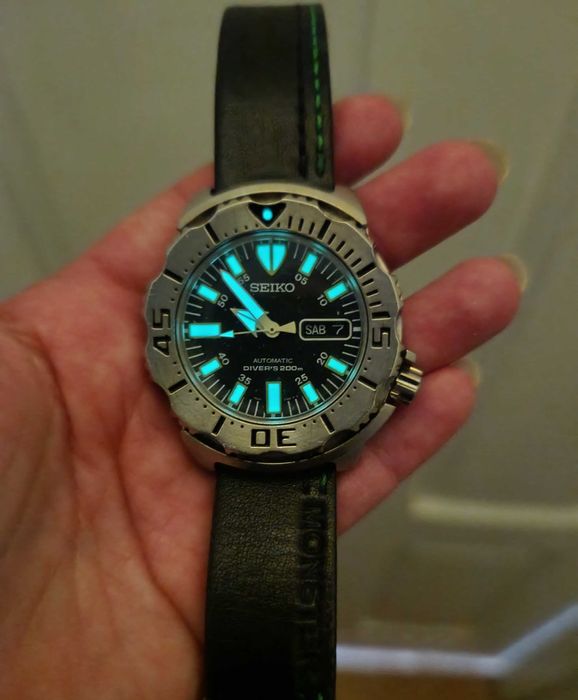 zegarek Seiko, SKX779K, czarny MONSTER, 1 gen. automat