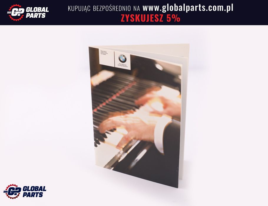 BMW E87 E90 E91 Książka Instrukcja Obsługi Radio CD MD