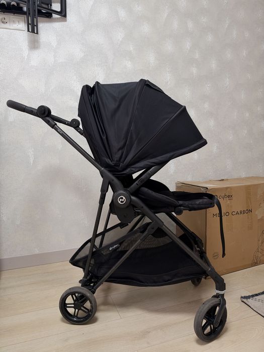 Cybex Melio  carbon black дитячий візочок