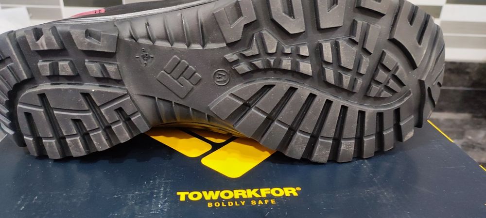 Sapatos de biqueira de aço Toworkfor