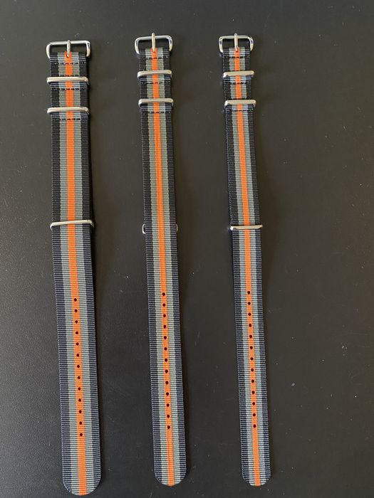 Braceletes Natos Novas às riscas 18 e 24mm