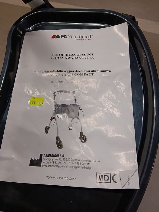 Balkonik , Podpórka ARmedical AR-026