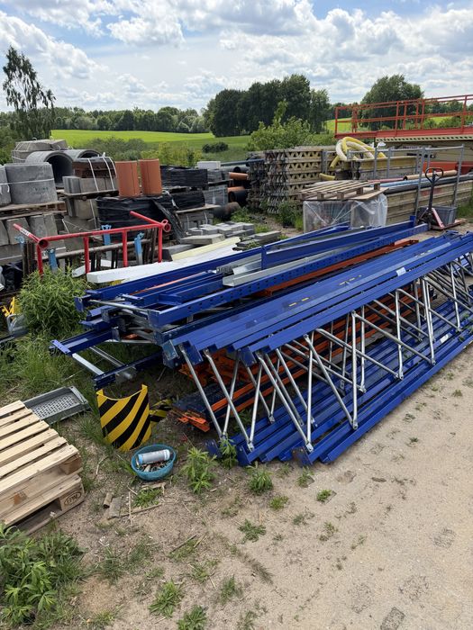 Regały Paletowe Magazynowe OHRA P3 H-4,1m | Bardzo Mocne (500zł/mb)