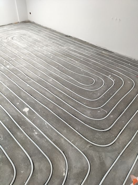 Frezowanie pod ogrzewanie podłogowe