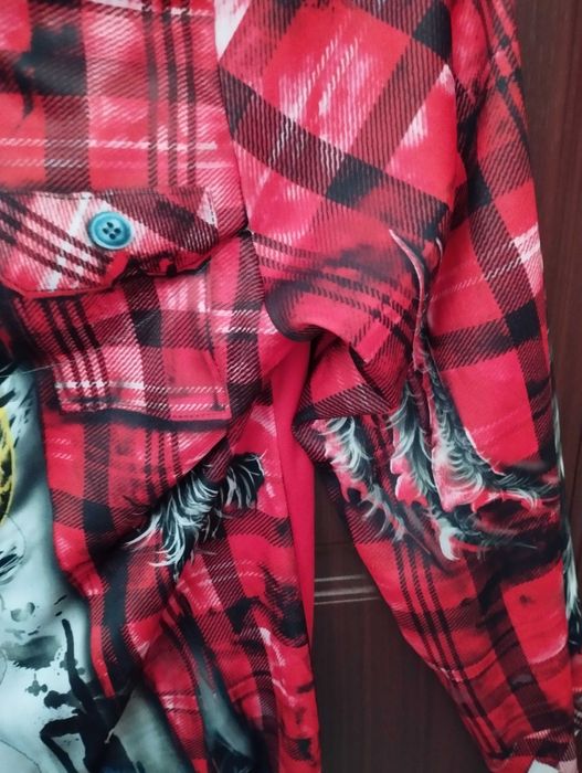 Костюм вовка вовкулаки перевертня об'ємні м'язи  7-8 років з маскою