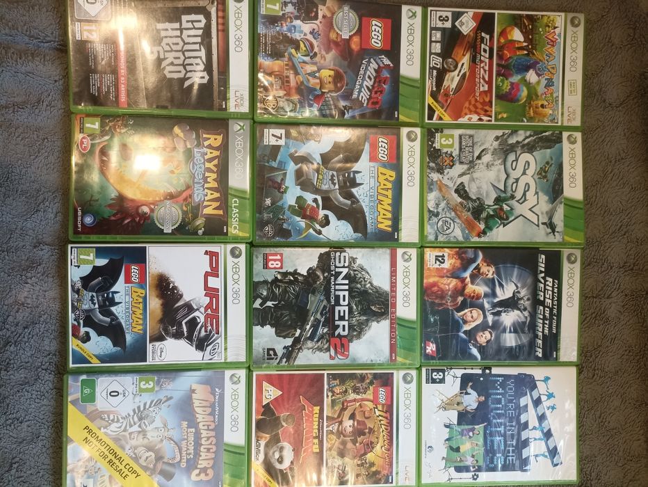 Gry na Xbox 360.