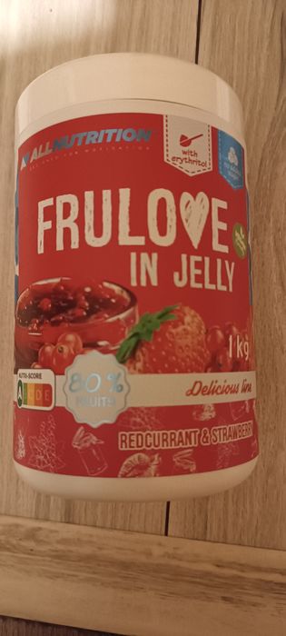 Allnutrition frużelina truskawka porzeczka