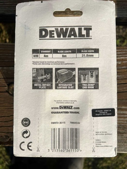 Miara premium 8m DWHT0-36115 DeWALT
