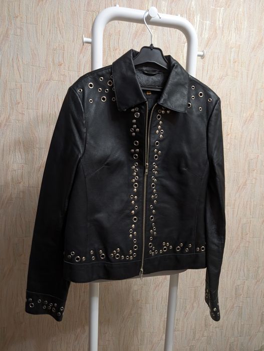 Куртка шкіряна S M розмір натуральна шкіра