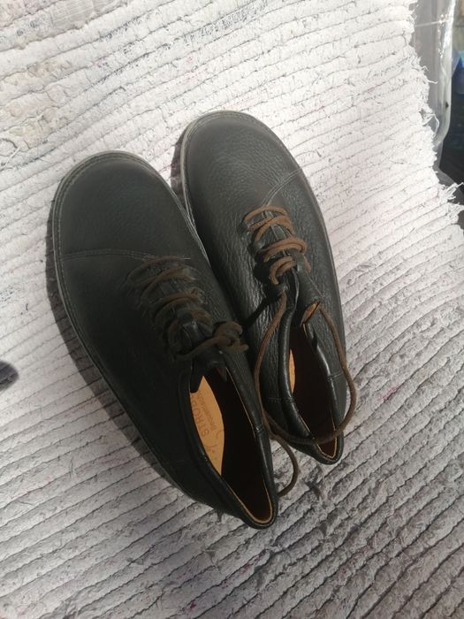 Sapatos mulher pele atacadores Strober verde escuro 37