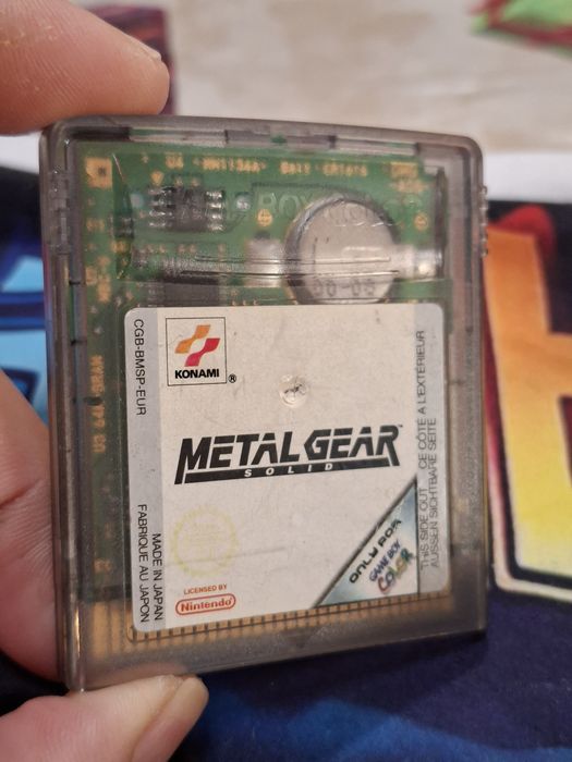 Metal Gear Solid Gameboy Color RARO