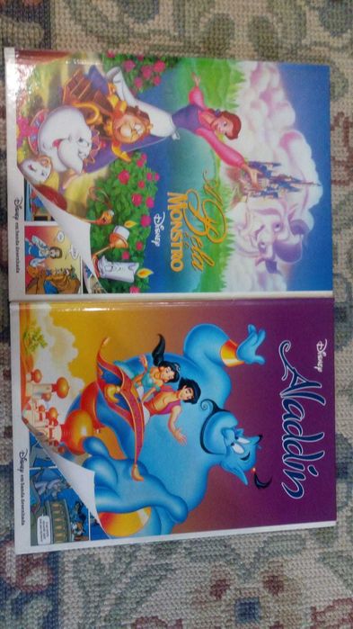 Conjunto x6 livros infantis Disney