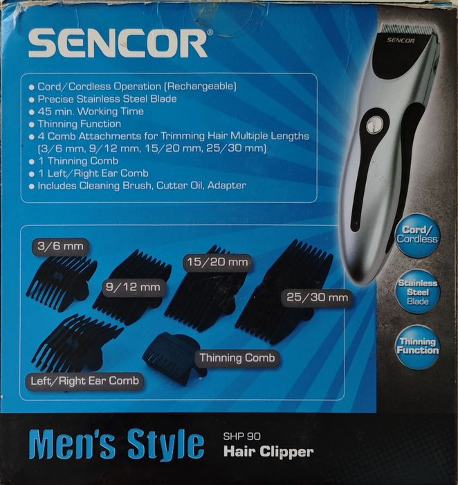 Машинка для стрижки Sencor
