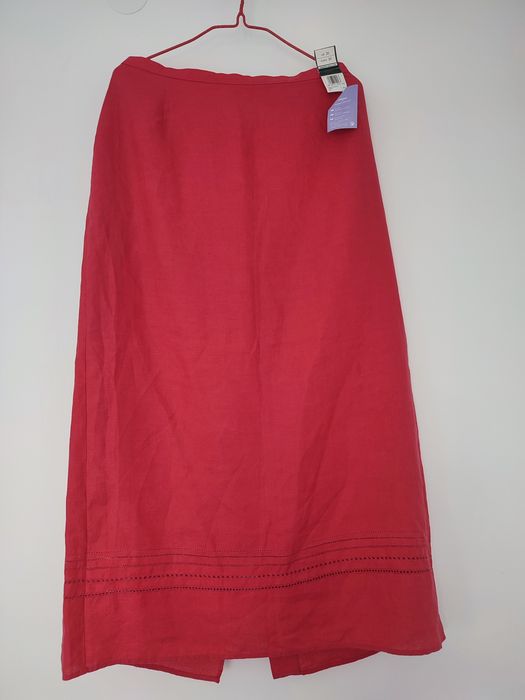 юбка спідниця  льон 54 (3XL)