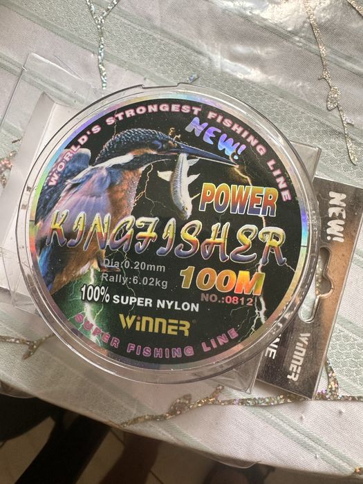 Леска для ловли рыбы 0,2 мм — 100 метров