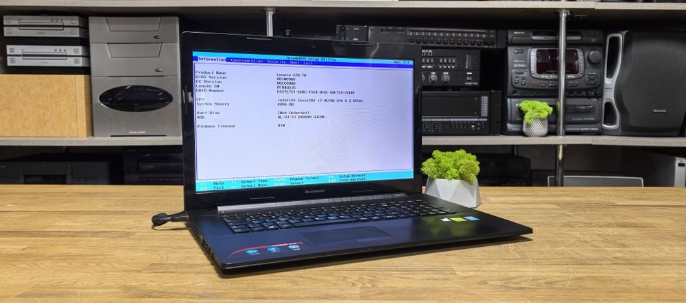Ноутбук Lenovo G7070/i7-4510U/Ram 4Gb/HDD No/Video 2Gb