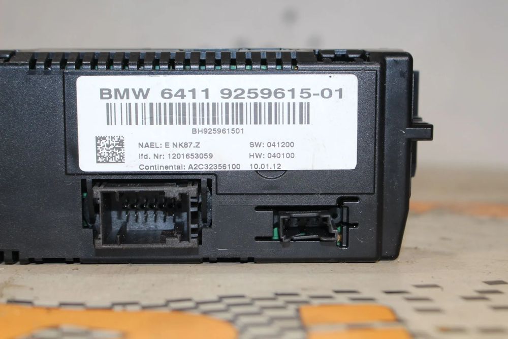 Comando chauffage / sofagem BMW X3 (F25)