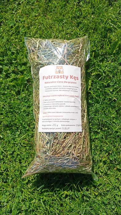 Siano dla gryzoni 200g Futrzasty Kęs