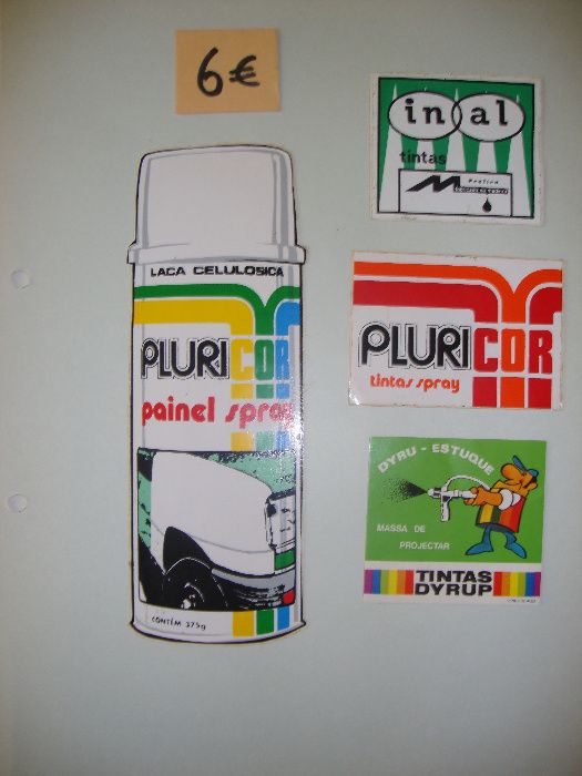 Vendo Coleção de Autocolantes dos anos 70 e 80 - 1/40