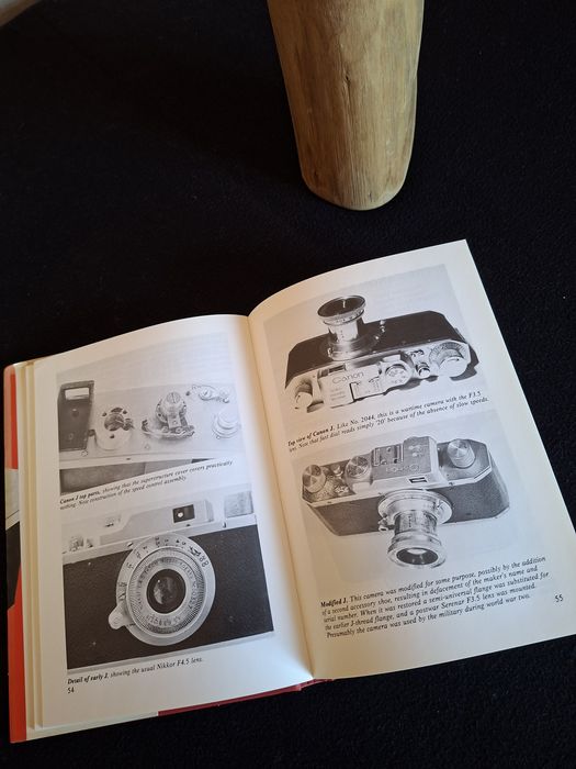 Livro das "Canon rangefinders cameras"