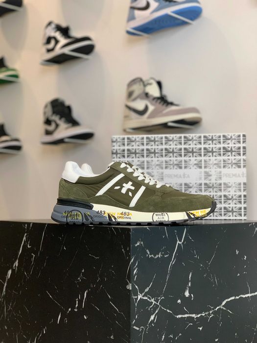 Кросівки Premiata Landeck 6403 Green: 7 790 грн. - Кроссовки для