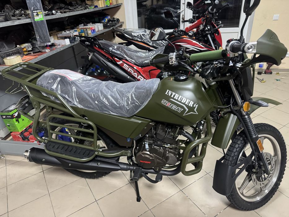 Мотоцикл Shineray XY200-4 INTRUDER, Доставка