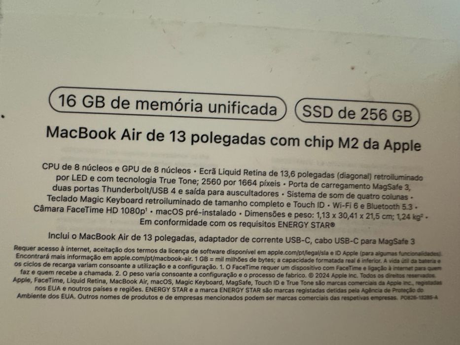 MacBook Air 13 polegadas