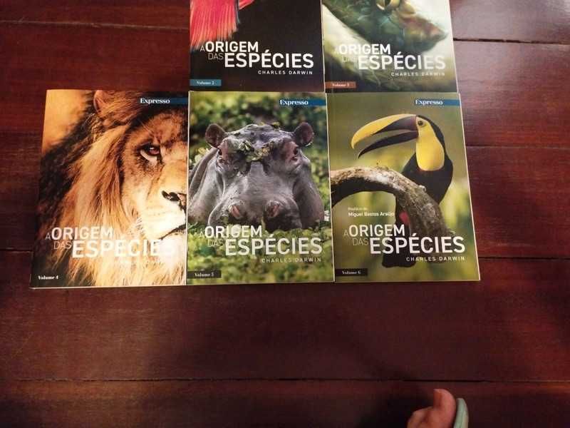 Coleção "A Origem das Espécies" de Charles Darwin