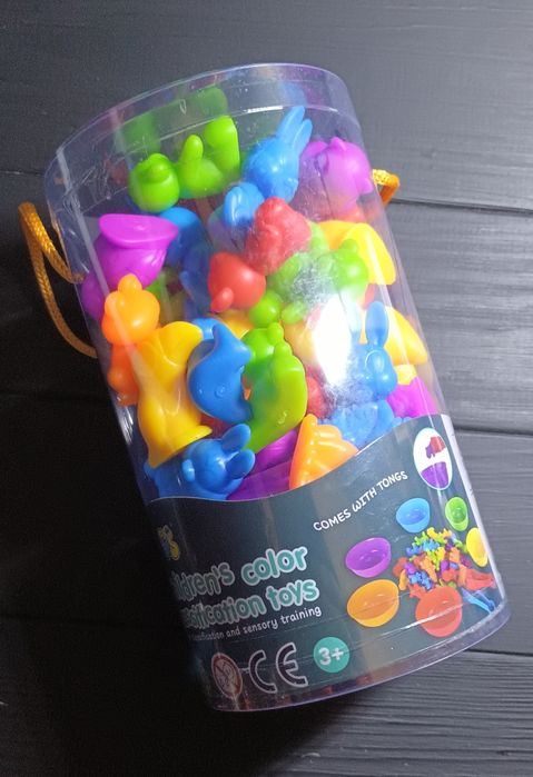 Сортер по цветам игра развивающая детская