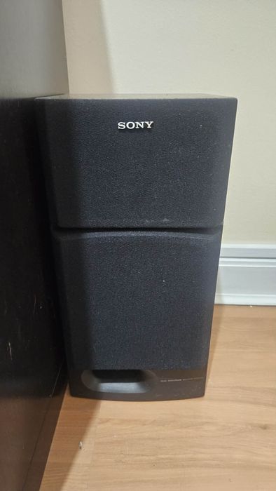 Sistema Philips + gira-discos + colunas Sony