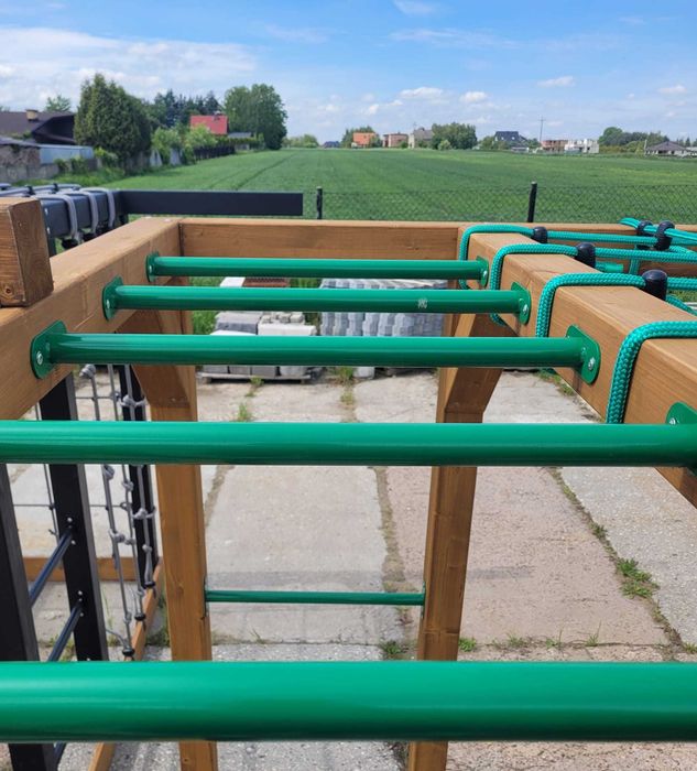 Drążki metalowe rurki plac zabaw 60cm KOLORY wspinaczka, drabinka