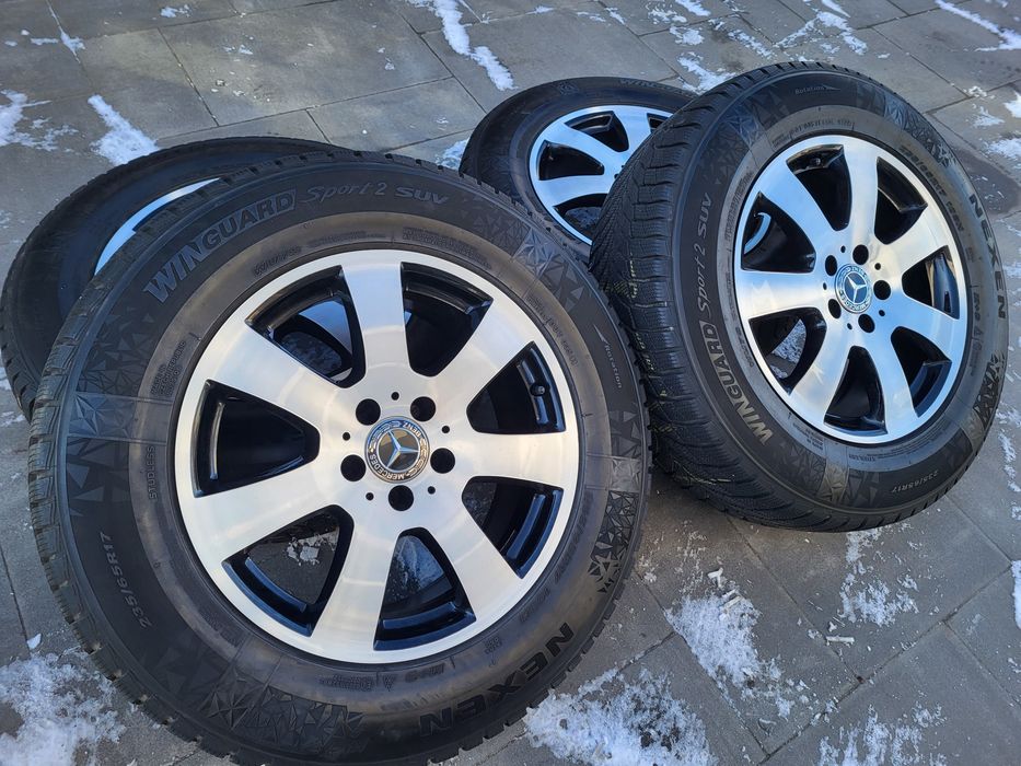 Koła zimowe 17 Mercedes ML W164 R W251 235/65R17 Nexen 5x112 ET56