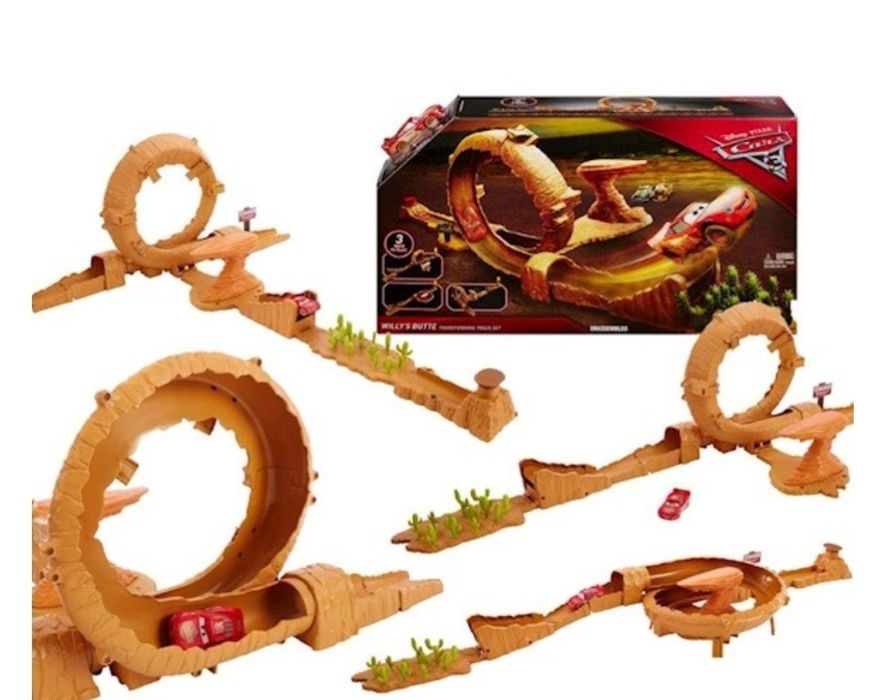 Tor samochodowy zygzak mcQueen