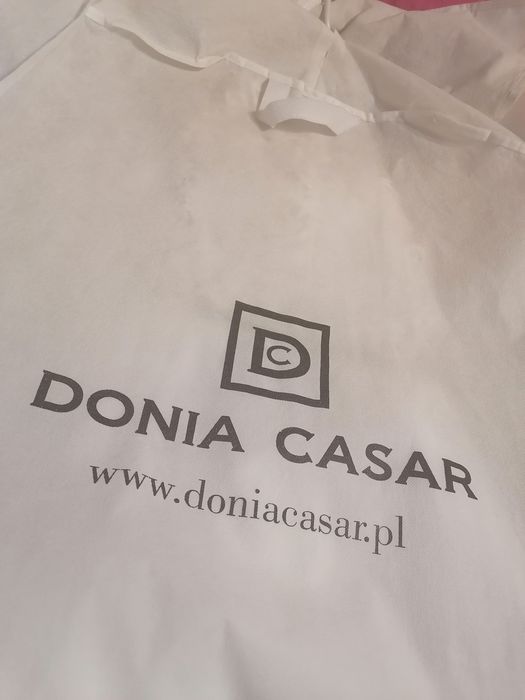 Suknia ślubna z kryszt Swarovskiego muślin +welon