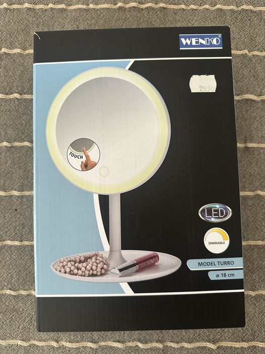 Espelho de Maquilhagem LED WENKO Turro