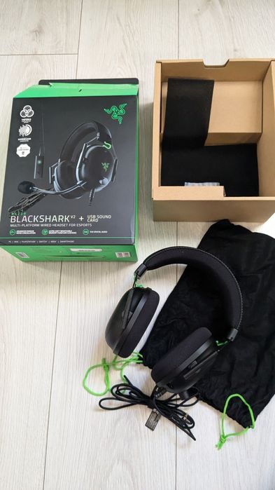 Навушники нові   Razer BlackShark V2 без мікрофона