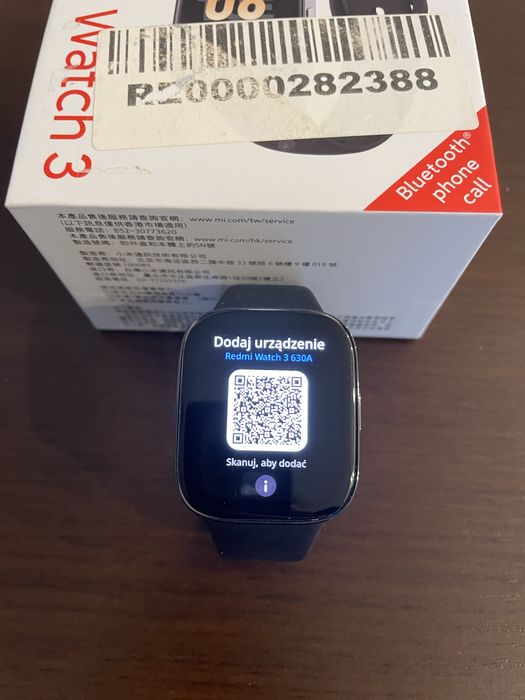 Smartwatch redmi watch 3