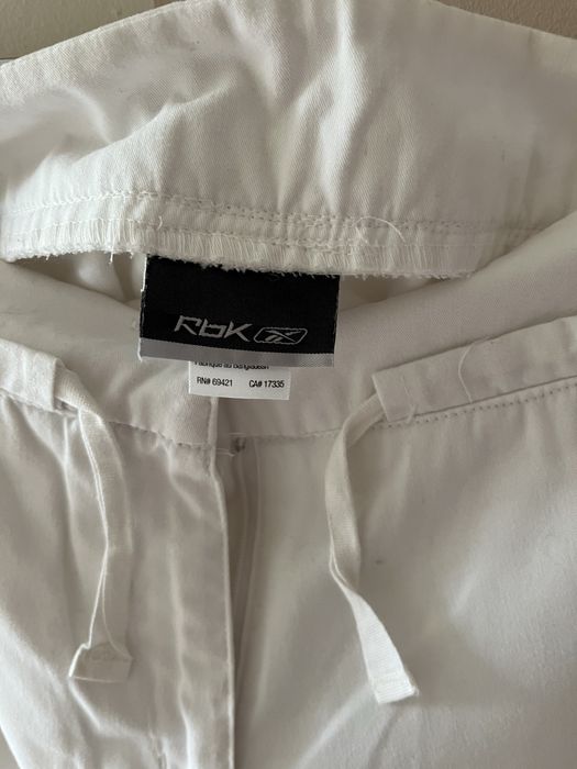 Szorty białe Reebok, rozm S