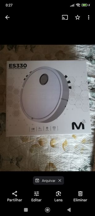 Aspirador robot novo