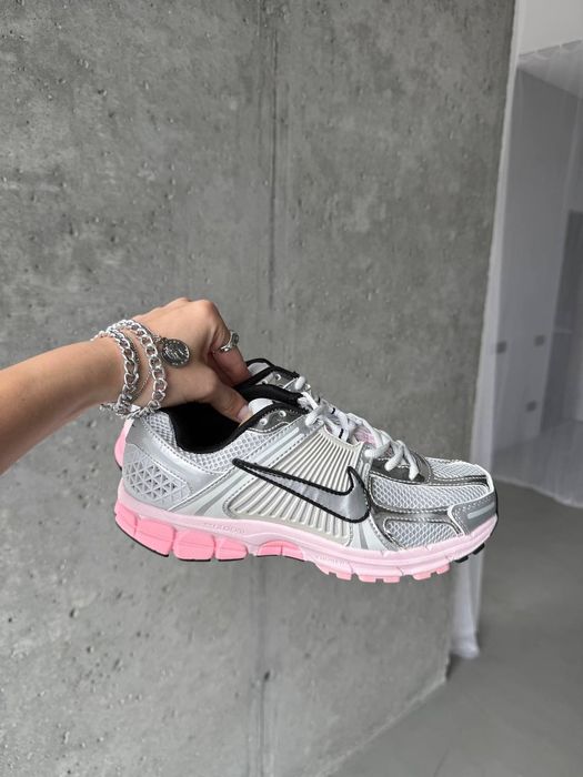 [БЕЗ ПЕРЕДОПЛАТ] Nike Zoom Vomero 5 Pink Foam Silver / кроссовки найк